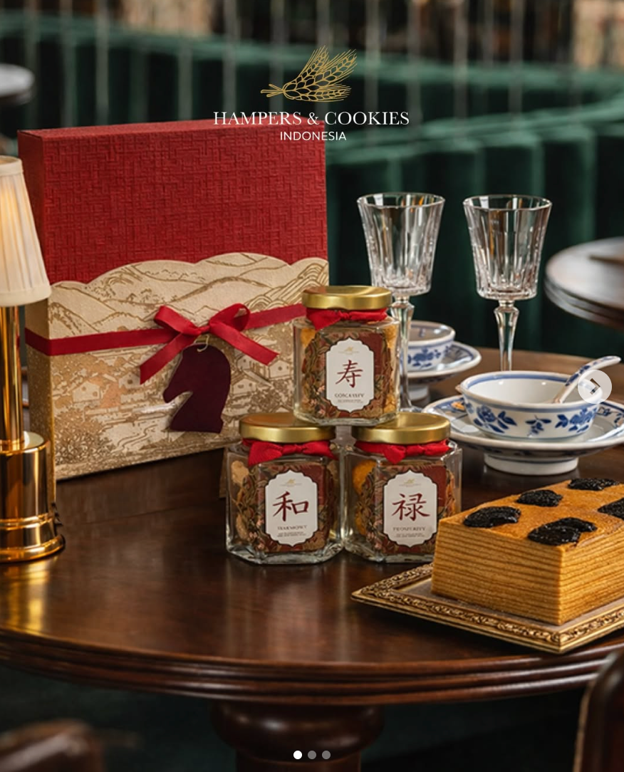 Hampers & Cookies festive table setting